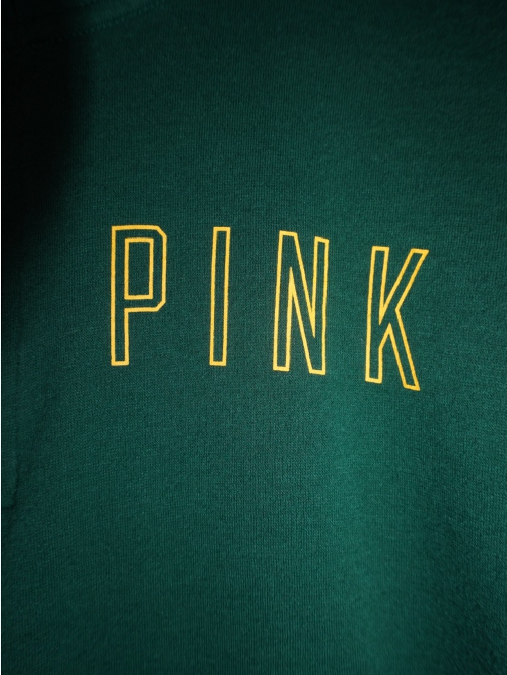 Victoria's Secret PINK GreenBay Packers Quarter Zip - Picture 3 of 6